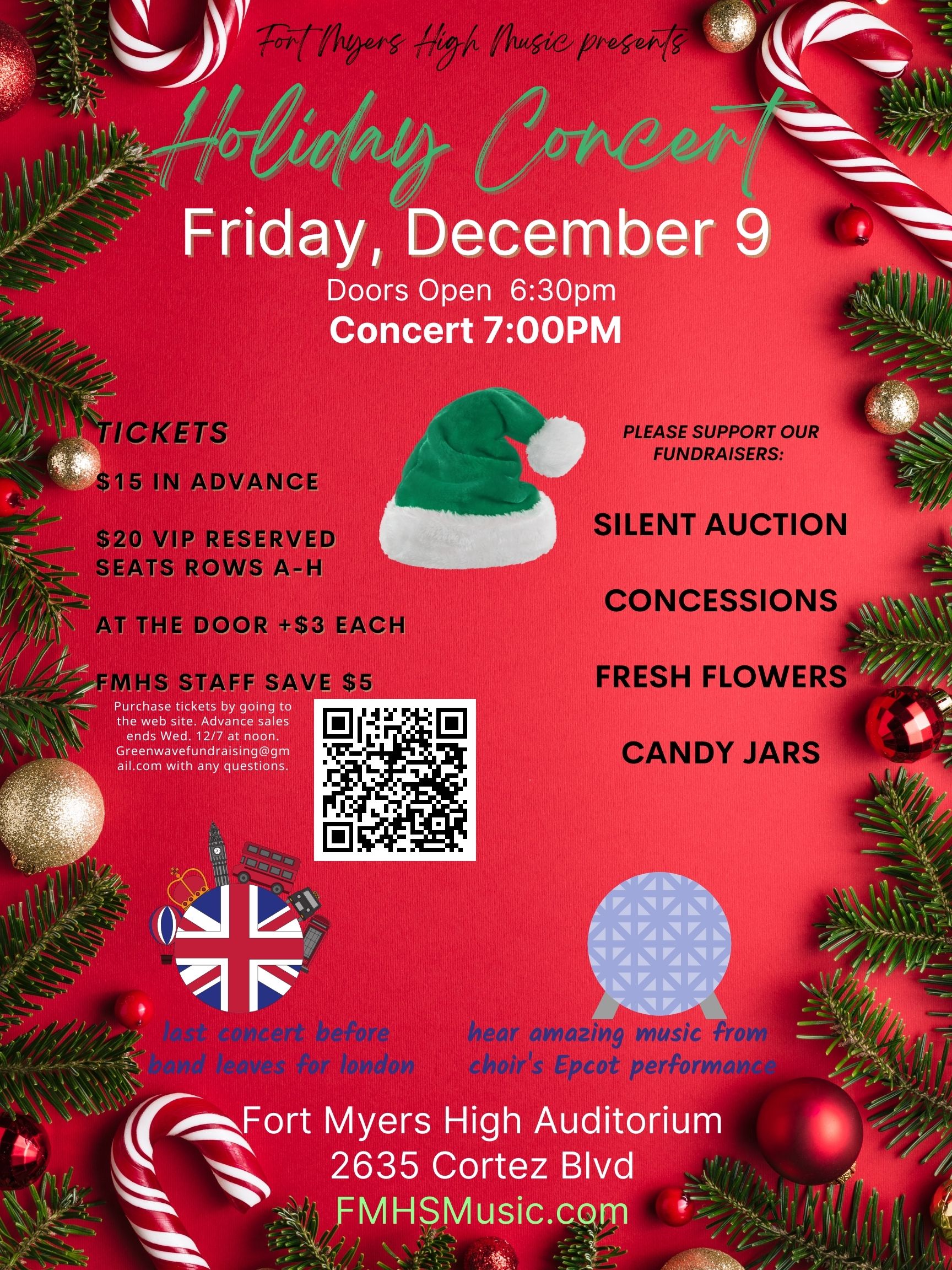 final holiday concert 2022 poster